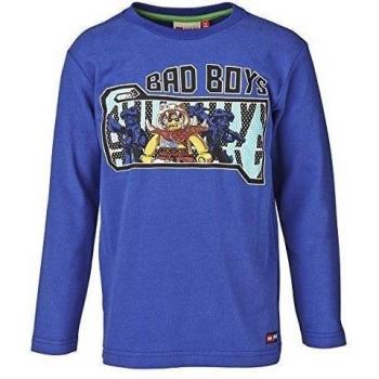 LEGO wear Ninjago TIMMY 608 - Langarmshirt-Camiseta Niños,  
 Azul 4 años
