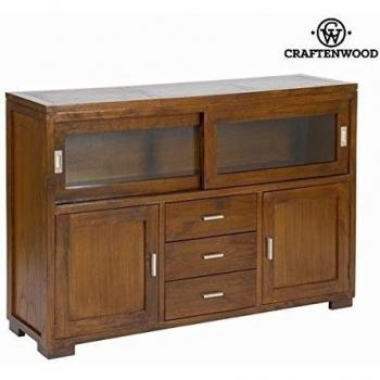 Credenza forest 3 cassetti - Chocolate Collezione by Craften Wood