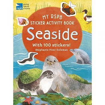 Libro de Actividades con Stickers RSPB: Animales Marinos