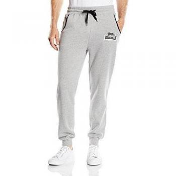 Lonsdale Men's Two Tones Jogging Pants - Regular Fit, Marl Grey