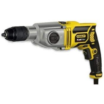 Stanley FME142K-QS Taladro percutor, 850W, 230V, Set de 2 piezas: taladro percutor y maletin