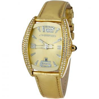 Chronotech Reloj Analógico Unisex de Cuarzo con Correa en Cuero CT7814M-02S, Diámetro de 41mm