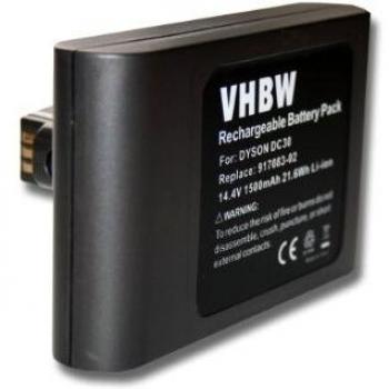 vhbw Batería compatible con Dyson DC30 White, DC35 aspiradora, robot limpieza
