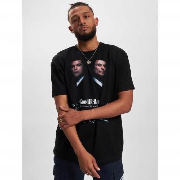 Mister Tee Goodfellas Poster Oversized Black T-Shirt, 100% Cotton, Men's Size M