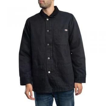 Dickies Men's Duck Canvas Chore Jacket - Black - Size XL