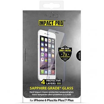 Protector de pantalla de vidrio templado Puro para Apple iPhone 6 Plus/6S Plus/7 Plus/8 Plus, transparente