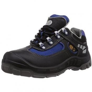 Wortec Jazek S2 - Calzado de protección unisex, color negro/azul, talla 36