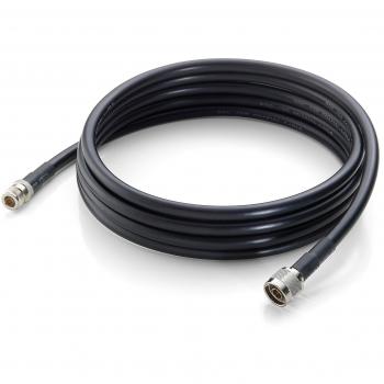 LevelOne Cable de Antena Serie 400 de 6m, Plug RPSMA a Plug N - Cable coaxial