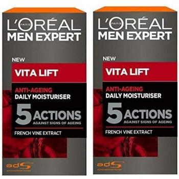 L'Oreal Men Expert Vita Lift 5 Moisturiser, 50ml 2 Pack