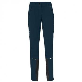Vaude Larice IV Women's Softshell Pants - Dark Sea, Size 34