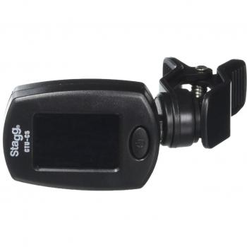Stagg CTUC5 Automatic Chromatic Clip On Tuner for Guitar, Bass Violin, Ukulele and Chromatic Tuning