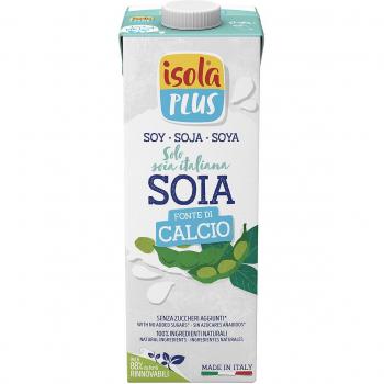 Bebida vegetal de soja con calcio 1 L - Isola Bio
