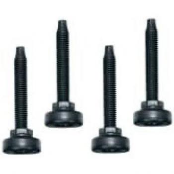 Middle Atlantic LF-HD Rack Accessories - Server Cabinet Stand Feet, Black