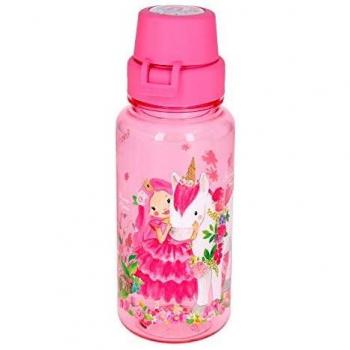 Depesche Botella de plástico Princess Mimi sin BPA ni ftalatos, Aprox. 400 ml