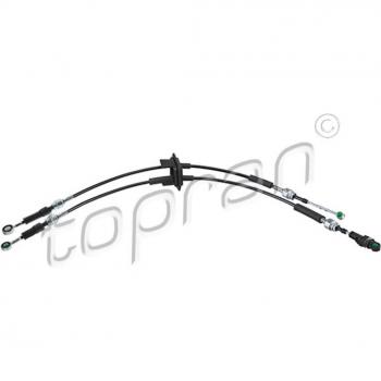 Cable de control del cambio de marchas TOPRAN 305 387 con tubo de protección