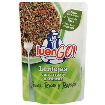 Luengo 842022105 Lentejas con Arroz y Verduras en Doypack 250 gr