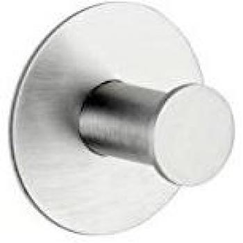 Wenko Celano Gancho de Pared, Acero Inoxidable, Plata Mate, 5x5x3.3 cm