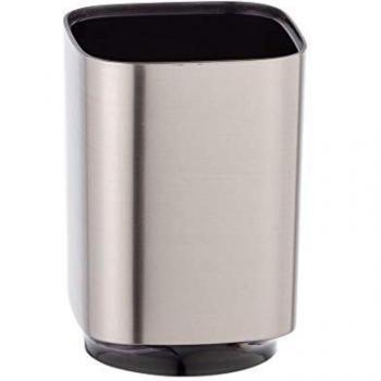 Vaso para cepillo de dientes serie Auron color plata