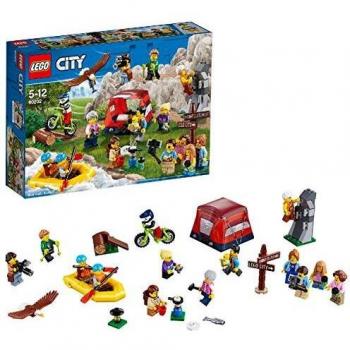 LEGO 60202 City Town Pack de Minifiguras: Aventuras al Aire Libre