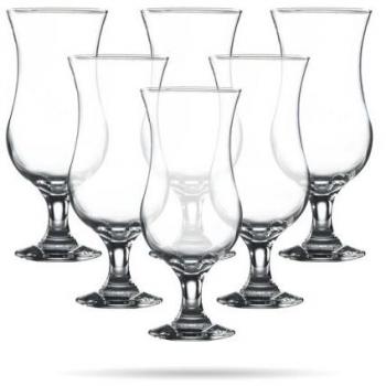 Set de 6 Copas Cocktail 390cc - Colección Fiesta - Cristal de Alta Calidad