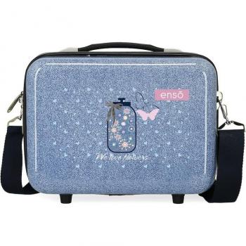 Neceser infantil Enso We Love Flowers adaptable con capacidad 9L