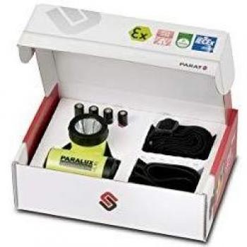 Lámpara Frontal LED Parat Paralux HL-P1, 150 m, 5 W, Impermeable, con Protección EX