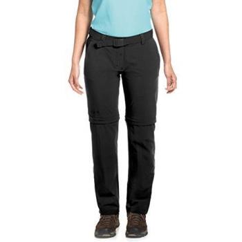 Maier Sports Women's Nata 2 Zip-Off Hiking Pants Black Size 46