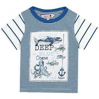 Boboli Camiseta de manga corta para niño azul 80 cm