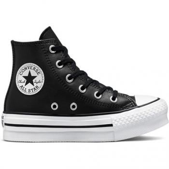 Converse Chuck Taylor All Star Eva Lift JR Plat Leather - Zapatillas de Deporte Niño