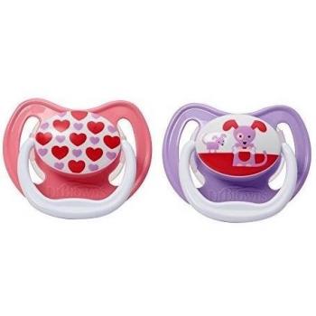 Dr Brown's TRIPLO Chupetes Prevent T1 0-6M Silicona, 3x2u