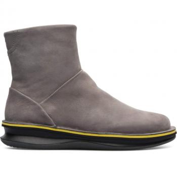 CAMPER Rolling Suede Ankle Boots for Women - Grey, Size 37