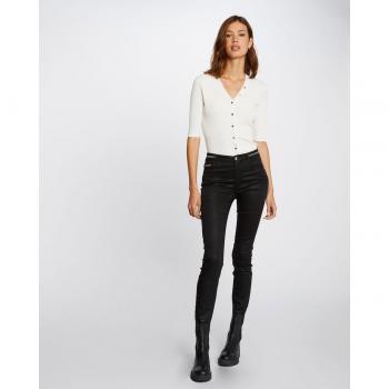 Pantalón Pitillo Slim Efecto Mojado para Mujer Morgan