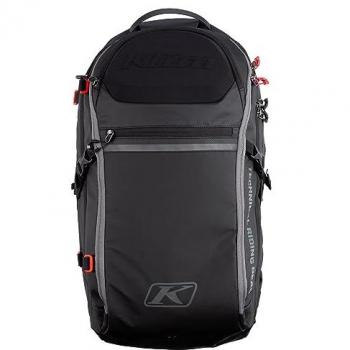 Klim Atlas 24 Avalanche Mochila Airbag - Negro Gris, mochila de aire para avalanchas, capacidad de 24 litros, diseño ergonómico, sistema de inflado rápido, material resistente al agua y a la abrasión, compart
