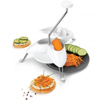 Metaltex Julienne - Rallador con pies Julienne