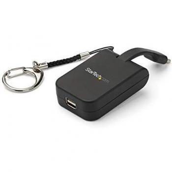 StarTech.com USB C to Mini DisplayPort Adapter - 4K 60Hz mDP Adapter with Built-In Flex Cable and Keychain