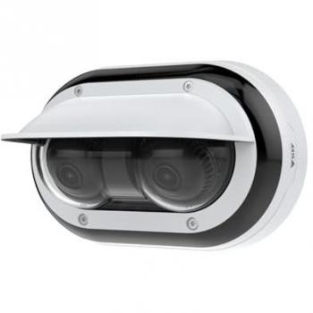 Axis P4708-PLVE Vandal-Proof Weatherproof Panoramic IP Camera 3840 x 2160 Dual Sensor