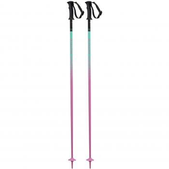 Salomon Kaloo Junior Bastones de esquí para niños, Aluminio, Unisex, Rosa, 85 cm