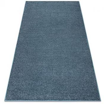 Alfombra Moqueta INDUS Azul Oscuro 100x200 cm, Diseño Simple y Moderno