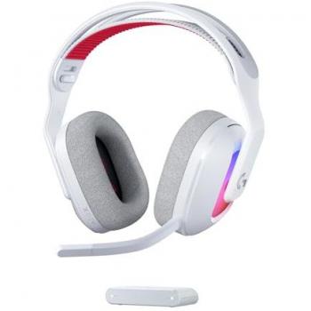 Auriculares Gaming Inalámbricos Logitech G Astro A20 X - Bluetooth, Lightspeed, RGB, para PS5, Xbox, Nintendo Switch y PC - Blanco