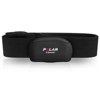 Polar WearLink+ Bluetooth Android/Symbian Compatible Sensor transmisor de frecuencia cardíaca, Unisex, Negro, M-XXL