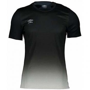 UMBRO Elite Training Hybrid F060 - Camiseta de fútbol, Color Negro, Negro, Small