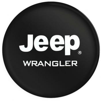 Sanlitock PVC Jeep RV Wrangler Cubierta del neumático de rueda de repuesto para Jeep R17 con Logo 17inch