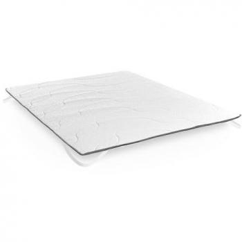 Topper Relax Grace 80x182 cm, 180x190 cm, con tecnología de confort, acolchado suave y transpirable, ideal para mejorar el descanso y adaptarse a la forma del cuerpo