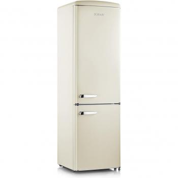 Frigorífico Combi Retro Severin RKG 8919 - 244 Litros - 181 cm Alto - 55 cm Ancho - Color Crema