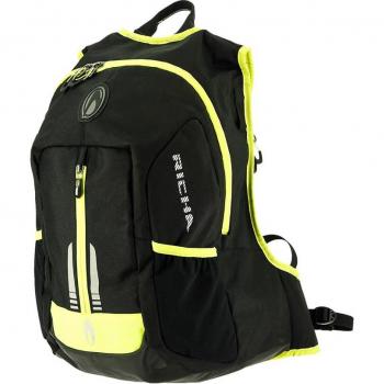 Mochila de moto Richa Paddock Amarillo Fluo - Características: diseño ergonómico, material resistente al agua, compartimentos múltiples para almacenamiento, reflectantes para mayor visibilidad, tamaño único