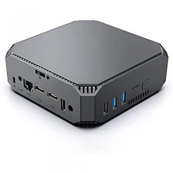 Mini PC, 8GB RAM 128GB SSD Intel Celeron J3455 Micro Desktop Computer Windows 10 Pro