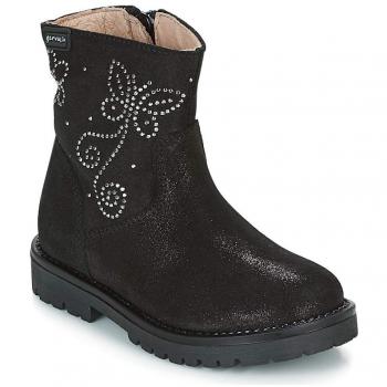Botas para nina color negro marca garvalin modelo botas para nina garvalin 181482 negro
