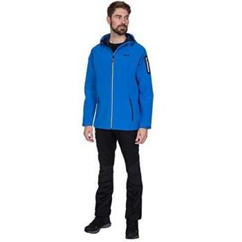 Trespass Delgado - Chaqueta impermeable para hombre con capucha ajustable, Hombre, Chaqueta impermeable con capucha ajustable., MAJKSSO10001_BLUXL, azul, XL