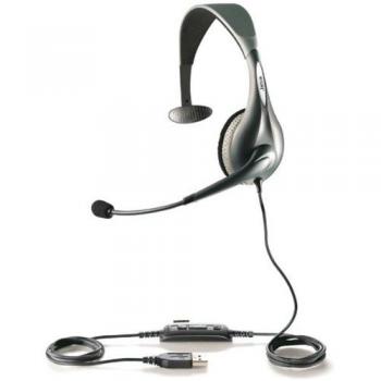 Jabra UC VOICE 150 mono Monoaural Diadema Gris auricular con micrófono - Auriculares con micrófono