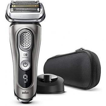 Braun Series 9 9325s Afeitadora Eléctrica de Láminas, Recortadora, Pantalla Pro, Grafito/Plata